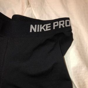 Nike pro spandex shorts